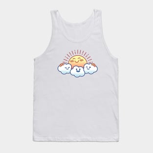 Group Hug (Sun and Clouds) Tank Top